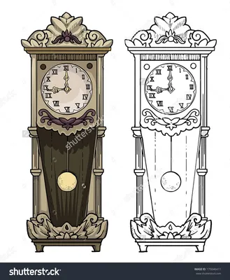 часы нарисованные на печи (кирпич) | Дизайн, Часы, Дизайн кухни