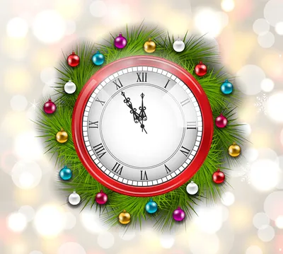 Новый год ,часы отчитывают 12 часов…» — создано в Шедевруме