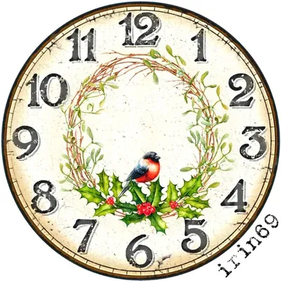 Новогодние часы рождественских новогодних настенных часов Иллюстрация штока  - иллюстрации насчитывающей свет, рождество: 162613115