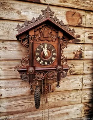 Часы с кукушкой механические Германия Шварцвальд