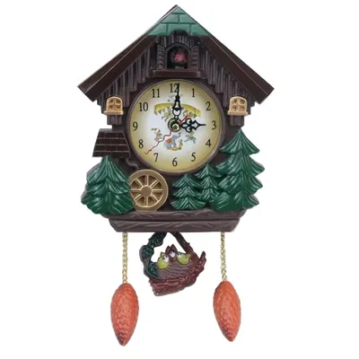 Часы настенные с кукушкой \"Мишки в домике\" купить недорого в Москве в  интернет-магазине Maxi-Land