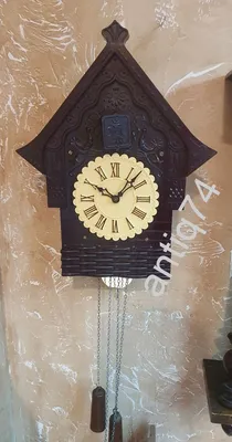 Часы с кукушкой QQ, серые 16860208 за 18990 руб. оптом купить в Москве |  FineDesign