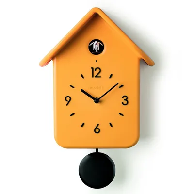 Часы с кукушкой QQ, желтые 168602165 за 18990 руб. оптом купить в Москве |  FineDesign