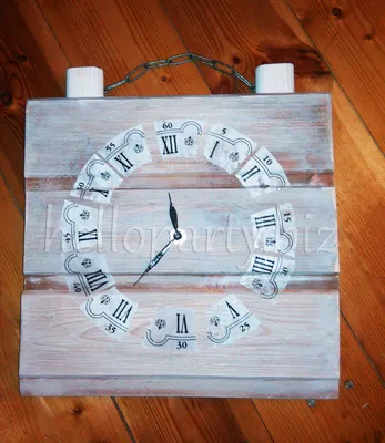 Декор часов своими руками: подборка из 130 фото оригинальных идей для  украшения настенных часов к Новому году, в детскую или для кухни