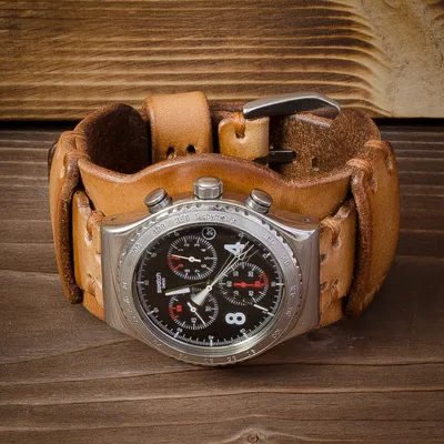 Ремешок для часов Swatch Blackie YVS401G, №42 золотистый | Мастерская  Катунова Алексея