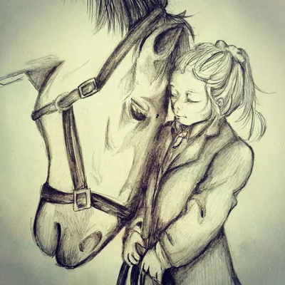 лошади / человек и лошадь ◇ horse and human