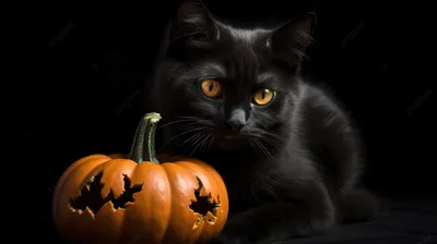 смешные моменты чёрного кота. смешные животные Стоковое Фото - изображение  насчитывающей головка, зеленый: 261494552