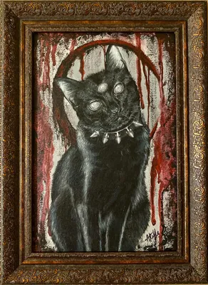 Черный кот: символ удачи, колдовства и защиты» — создано в Шедевруме