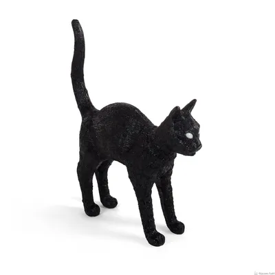 Купить Мягкая игрушка «Черный кот» в Москве по низким ценам| Доставка по  России Купи слона - Магазины классных вещиц