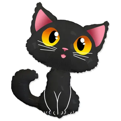Сказочный черный кот в формате webp – бесплатное скачивание