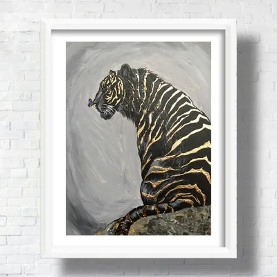Черные тигры - картинки и фото koshka.top