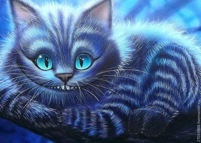 Чеширский кот мило , кристальный чай…» — создано в Шедевруме