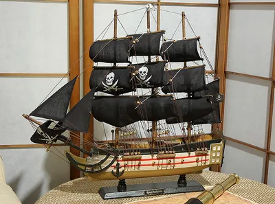 Сборная модель Корабль Джека Воробья \"Черная жемчужина\"
