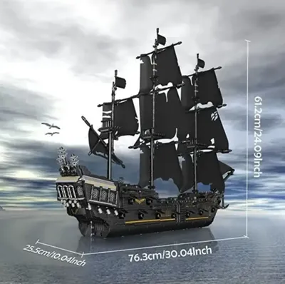 Чёрная жемчужина, корабль Джека Воробья REV05699 Revell Парусники с  доставкой по Украине