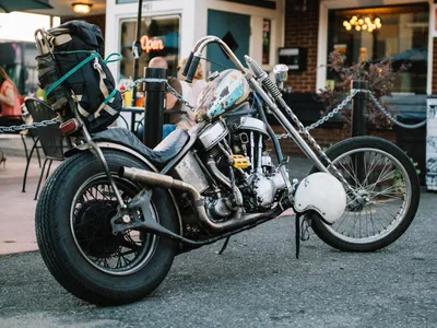 Чоппер мотоцикл: лучшие фотографии 2024 года