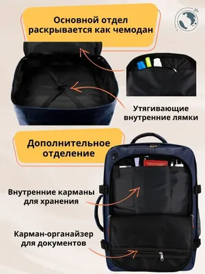 Optimum Рюкзак сумка чемодан ручная кладь S в самолет дорожная 44 л