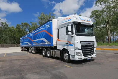 DAF демонстрирует новую модель. В Ганновере компания также представила  электрические грузовики, которые за день проезжают до 1 тысячи км |  trans.info