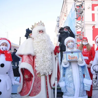 Дед Мороз в волшебном стиле: фото для фоновых изображений