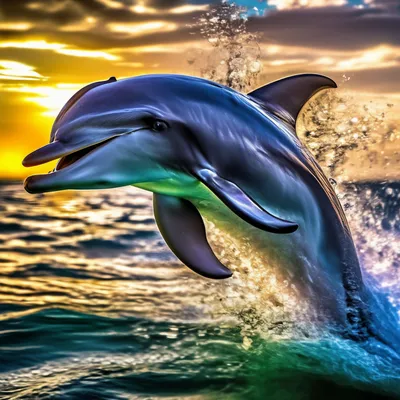 Афалина (бутылконосый дельфин) - 3D-сцены - Цифровое образование и обучение  Мozaik