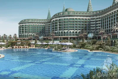 Delphin Imperial Lara 5* - отель в Ларе на берегу, аквапарк, свежие соки