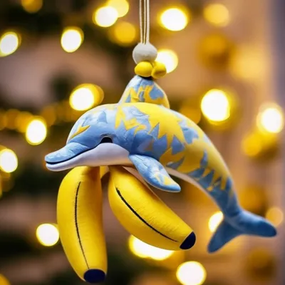 Банан и дельфин банана стоковое изображение. изображение насчитывающей мило  - 132172587