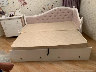 Купить Детская кровать Дельфин-1 розовый металлик / белый 80х180 см за 12  290 ₽ в Твери с доставкой | НОНТОН