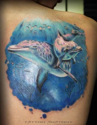 Dolphin Tattoo - Realistic Temporary Tattoos | Tattoo Icon – TattooIcon