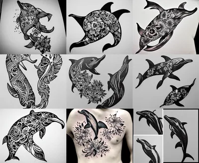🐬Dolphin Tattoo by Mike... - Neck Deep Tattoo | Facebook
