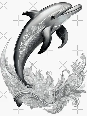 Dolphin Tribal Tattoo Design Dolphin Tattoo In Tribal Style Royalty Free  SVG, Cliparts, Vectors, and Stock Illustration. Image 14974454.