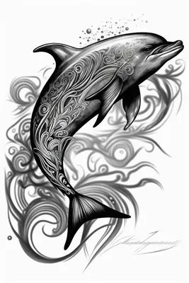 Dolphin Temporary Tattoo - Set of 3 – Tatteco