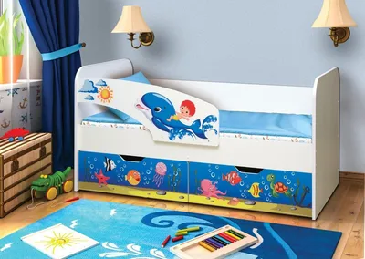 Купить Кровать Дельфин №1 2,0*0,8м (Шарли Pink, дуб беленый) в Мурманске.Кровать  Дельфин №1 2,0*0,8м (Шарли Pink, дуб беленый) цена 2021 Мебель в Мурманске