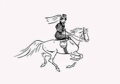 Оригинал схемы вышивки «Девушка на белом коне» (№1764023) - Вышивка крестом