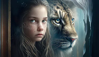 Девушка-Тигр\"-картина по номерам 50х40 купить по цене 344 ₽ в  интернет-магазине KazanExpress