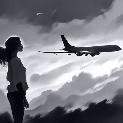 Девушка связана на самолете Стоковое Изображение - изображение  насчитывающей перемещение, безопасность: 105160865