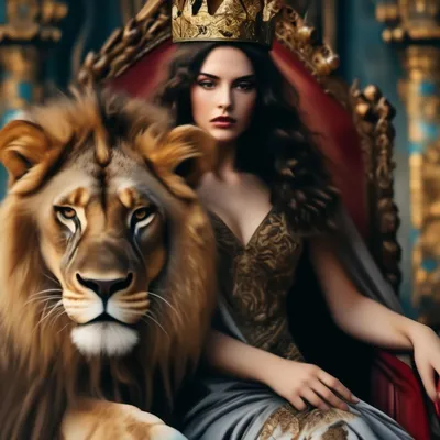 Дикая львица ты иоя царица …» — создано в Шедевруме