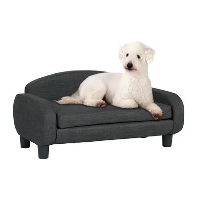 Лежак-диван для собак Oscar коричневого цвета купить онлайн