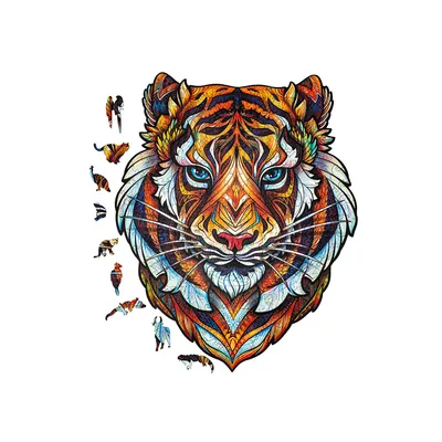 Милый тигр реалистичный и маленький …» — создано в Шедевруме
