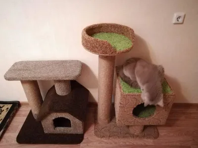 Дом для кота своими руками