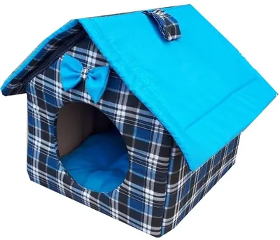Домик для собаки с диванчиком сверху, который подойдет и кошке. на заказ  купить в интернет-магазине \"Усатые Хвостатые\"