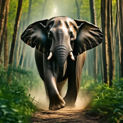 Счастливый слон стоковое изображение. изображение насчитывающей изолировано  - 94261317