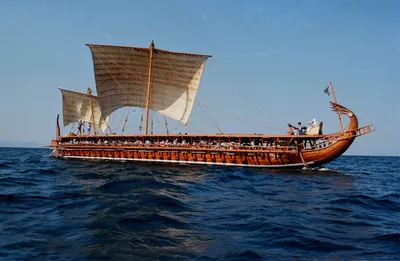 Киренийский корабль в Лимассоле