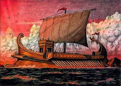 Самый большой корабль Древнего мира. Его построил знаменитый Архимед из  Древней Греции! | Лукинский I История | Дзен