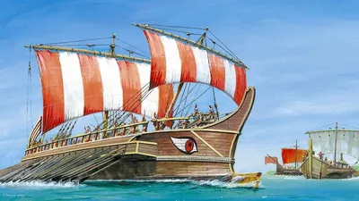 Триера — новый тип корабля в Древней Греции | МИР ИСТОРИИ - WOH | Дзен