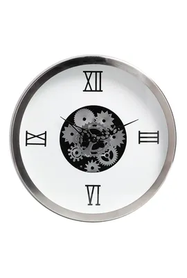 Часы настенные Скелетоны движущиеся шестеренки Большой размер 46 см.  Clock/1/148-222 / VILAGIO | AliExpress