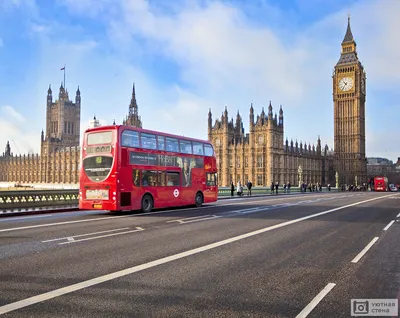 Красный Двухэтажный Автобус Ехай По Улице В Восточном Лондоне Типичный  Британский Городской Транспортный Автомобиль — стоковые фотографии и другие  картинки Автобус - iStock