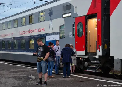 Два этажа отдыхающих: в Анапу из Москвы пустили дополнительный двухэтажный  поезд | Новости Анапы от «Анапа Регион» | Дзен