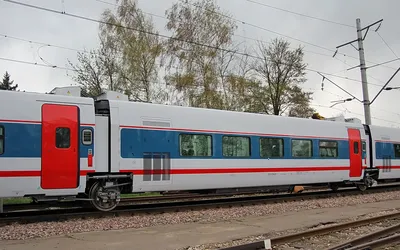 Брендированные вагоны Минприроды России в составе поезда «Таврия»