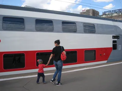 Фирменный двухэтажный поезд (024МА) Москва-Казань - «Если поезд, то только  такой! 🚂 Подробный обзор: вагон-ресторан, поездка на втором этаже,  питание. А также истории про попутчиков, с которыми не повезло. » | отзывы