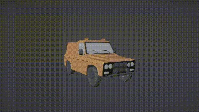 STL file Aro 244 1972 JEEP 🖼️・Model to download and 3D print・Cults