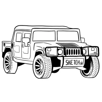Toy Black Hummer Jeep On White Stock Photo 10465585 | Shutterstock